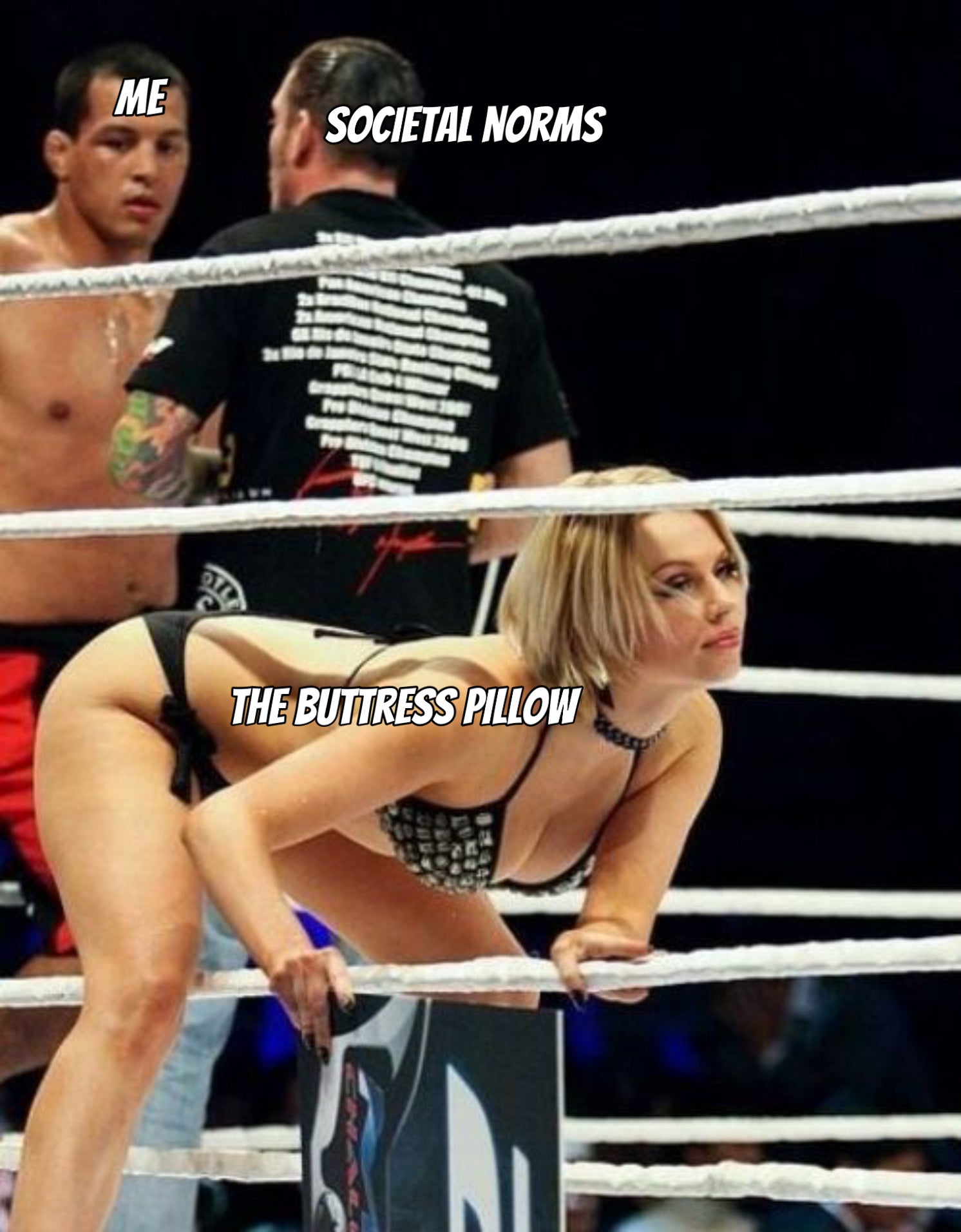 Why not sleep on a butt pillow?