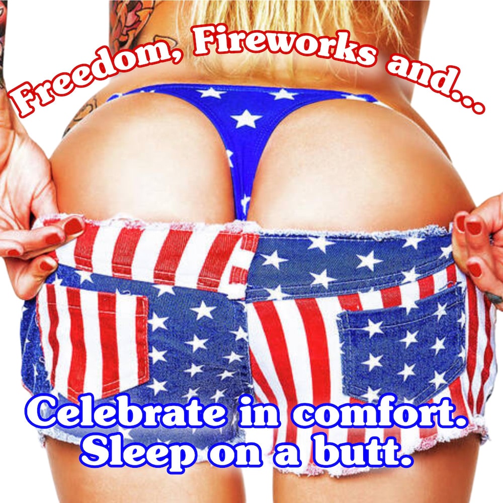 Exercise your freedom and get the pillow that you deserve.