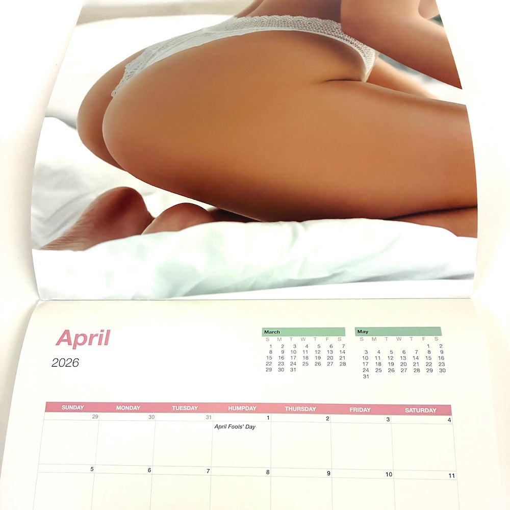 2026 Big Booty Calendar