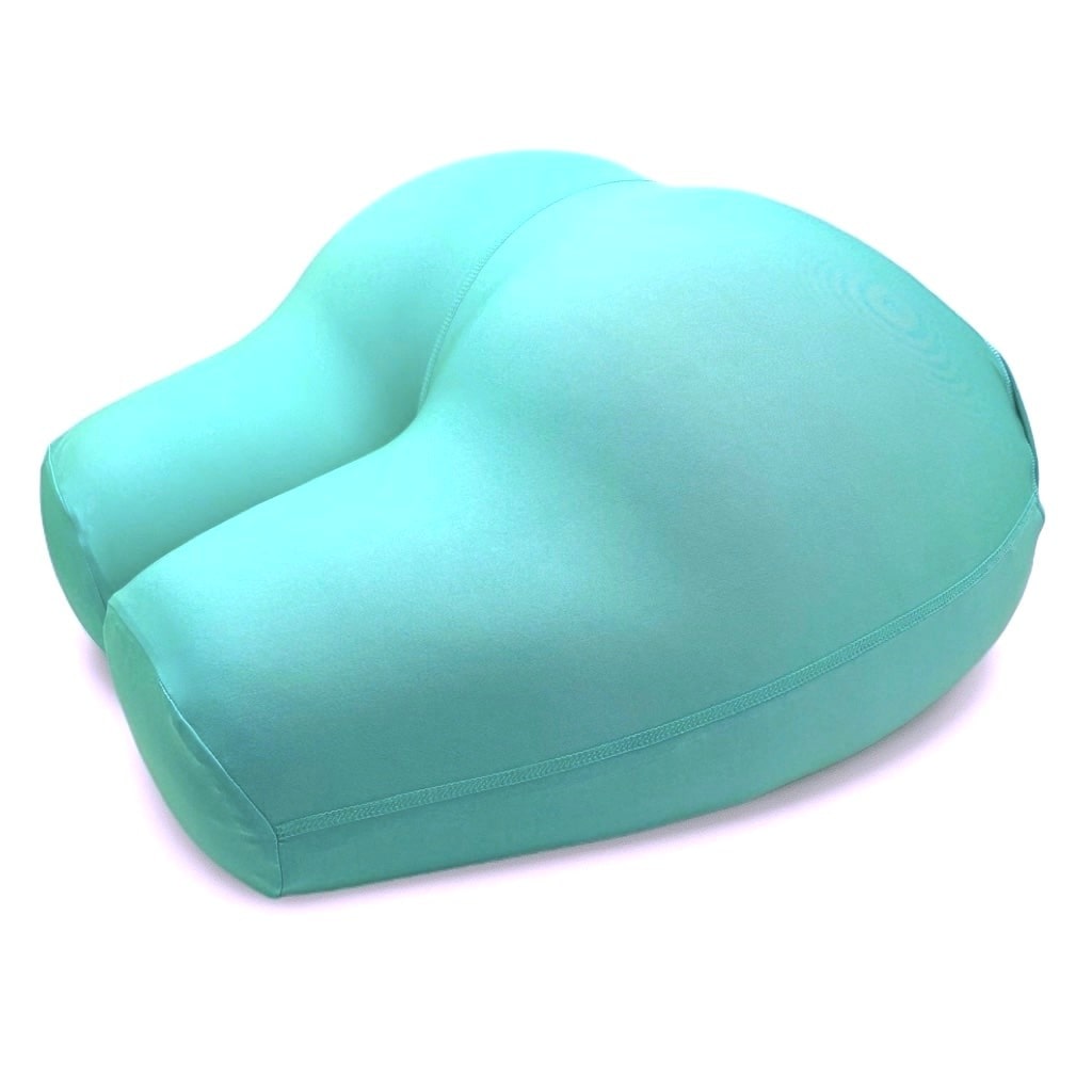 The Buttress Pillow Butt Shaped Pillow OMG Aqua
