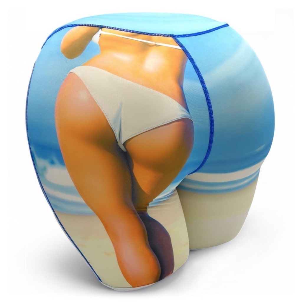 The Buttress Pillow Butt Shaped Pillow OMG Booty Beach